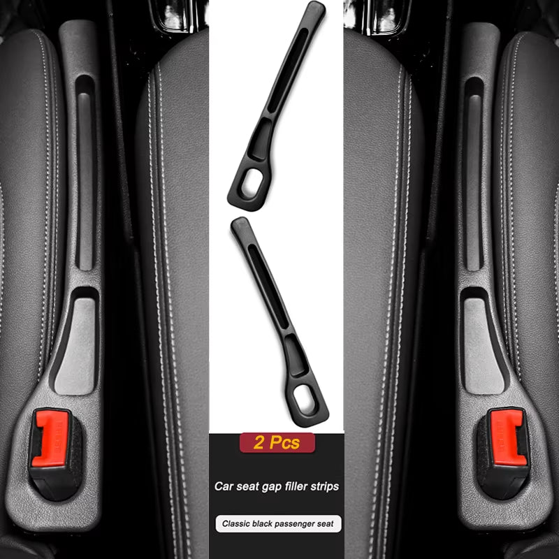2 Pcs Universal Car Seat Gap Plug Strip Side Seam Car Gap Filler Leak Proof Seat Gap Storage Organizer Interior Decoration