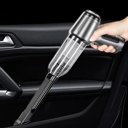 Suitu Car Mounted Vacuum Cleaner, Wireless Home and Car Dual-Purpose Dry and Wet Vacuum Cleaner, High-Power Portable Handheld VA
