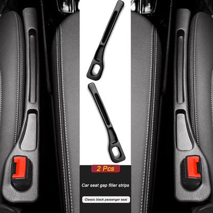 2 Pcs Universal Car Seat Gap Plug Strip Side Seam Car Gap Filler Leak Proof Seat Gap Storage Organizer Interior Decoration